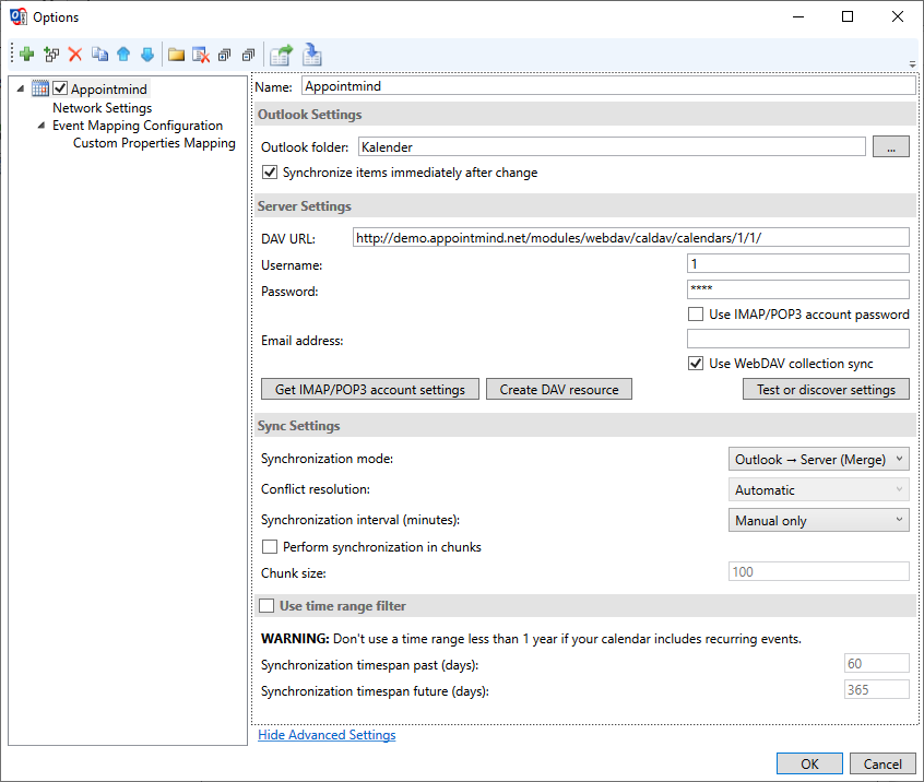 Spunti Use WebDAV collection sync
